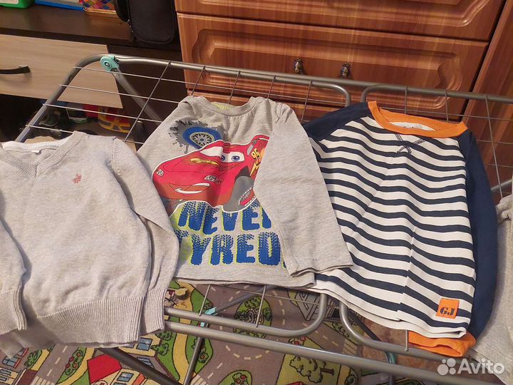 Детские вещи пакетом. На мальчика 3-4 года