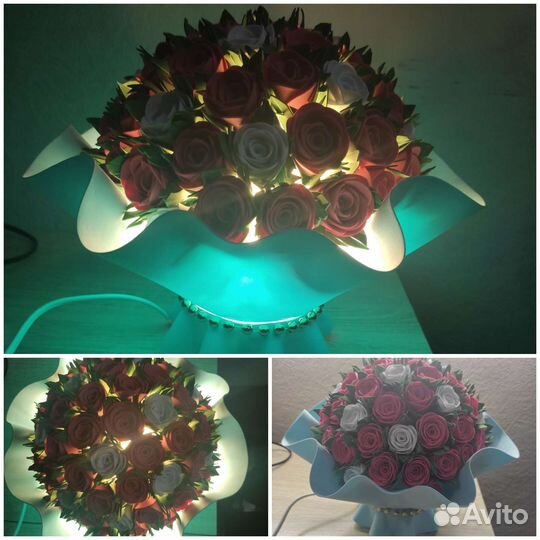 Светильник из изолона