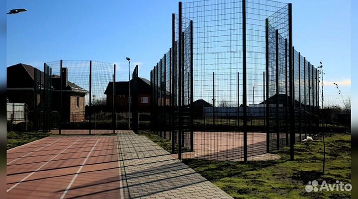 Сетка для забора 3d