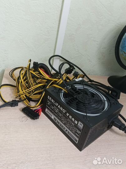 Новый блок питания для майнинга senlifang 2000w