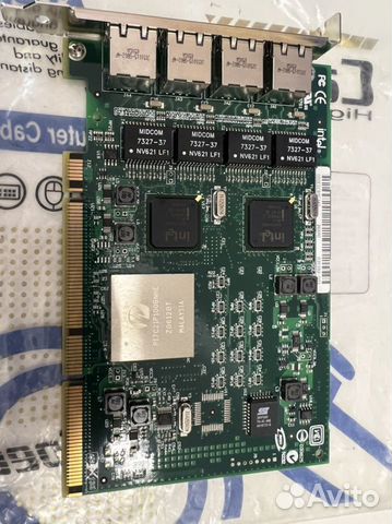 Сетевая карта Intel 4 порта купить в Санкт-Петербурге | Электроника | Авито