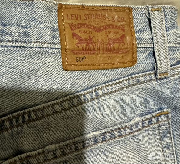 Шорты levis 501 р 27