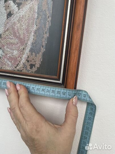 Картина, вышитая крестом