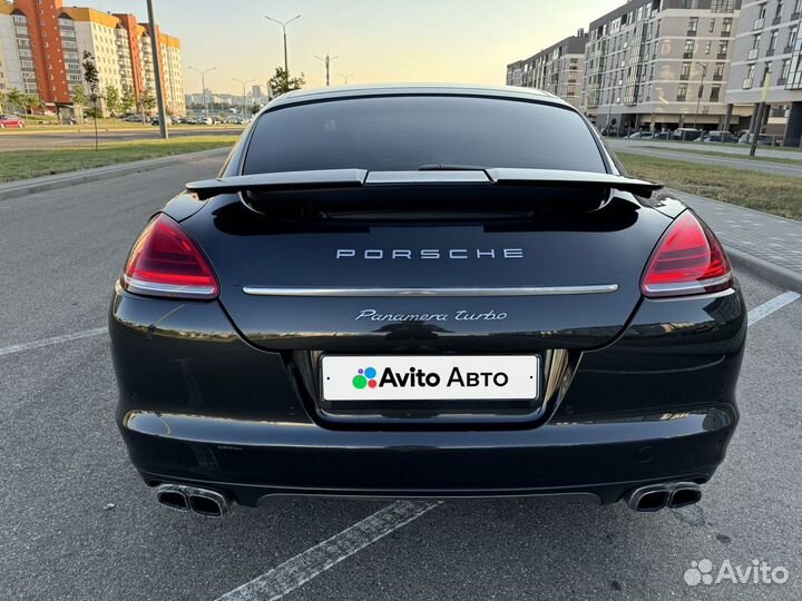 Porsche Panamera Turbo 4.8 AMT, 2010, 186 000 км