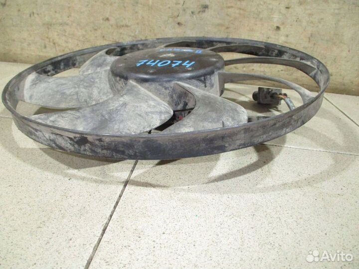 Вентилятор радиатора Skoda Fabia 2 (5J)