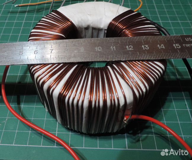 Тороидальный трансформатор 12-15.5/24-27.5в. 20А