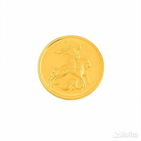 Монета золотая