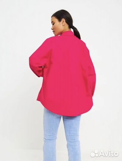 Рубашка женская оверсайз