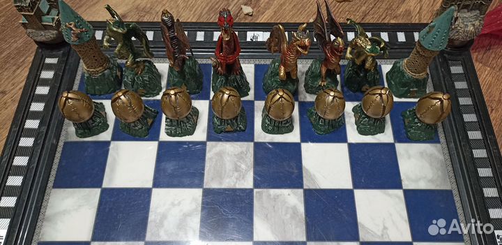 Шахматы Гарри Поттера и Драконы