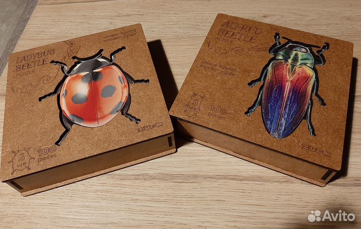 Пазл деревянный Жук Альфред
