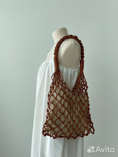 Сумка плетеная / новая