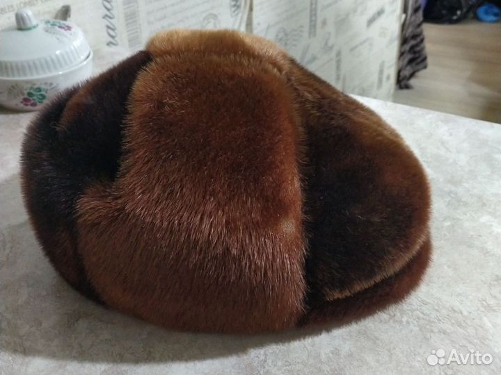 Меховая мужская кепка