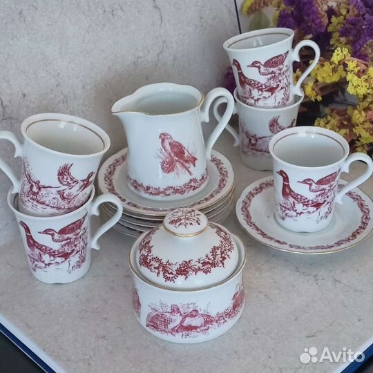 Части сервизов Kahla, Jlmenau, ГДР