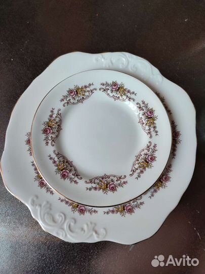 Чайная тройка фарфор