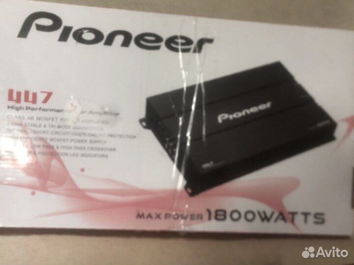 Усилитель 4 канальный pioneer