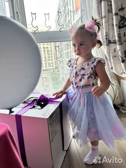 Платье праздничное на девочку 80