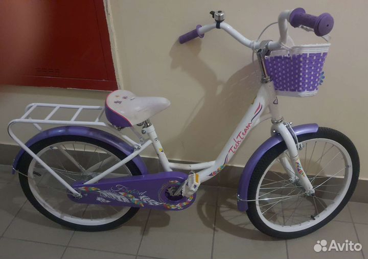 Детский велосипед 20 black aqua tech team