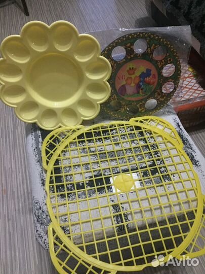 Банки для специй, подставка под яйцо (пасха)