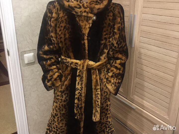 Шуба мутоновая размер 42-44