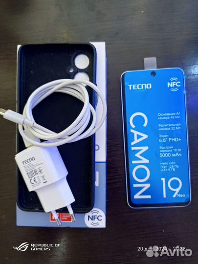 TECNO Camon 19 Neo, 6/128 ГБ