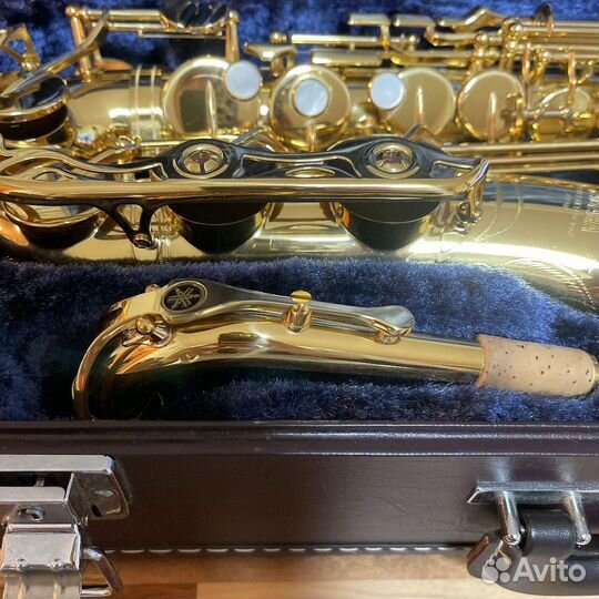 Альт саксофон Yamaha YAS-62 пост purpul logo