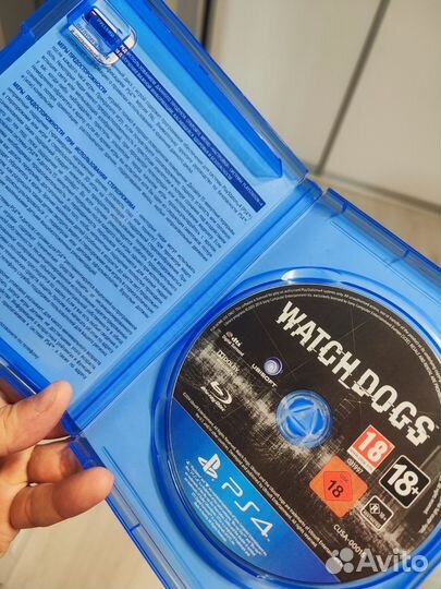 Диск Watch dogs ps4