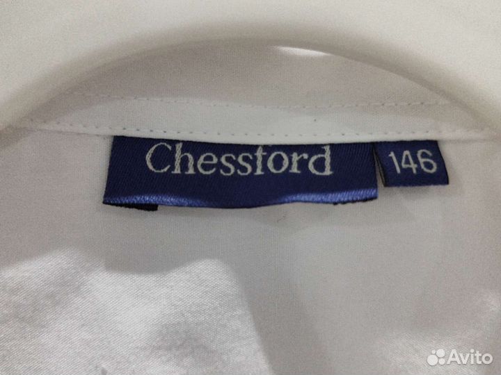 Рубашка новая белая 146 рост