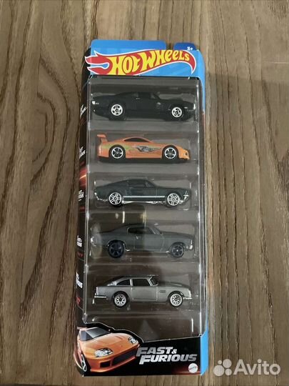 Hot Wheels 5 pack Fast & Furious