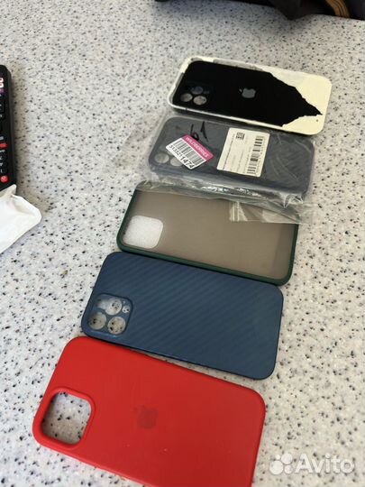 Чехол на iPhone 12 pro + 2 защитных стекла