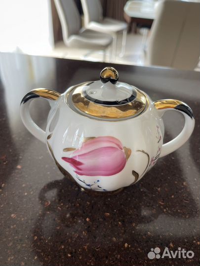 Чайный сервиз лфз розовый тюльпан