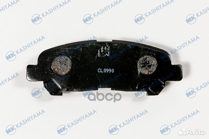 Колодки тормозные дисковые + противоскрипные