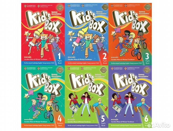Kids Box 1,2,3,4,5,6 Updated Second Edition