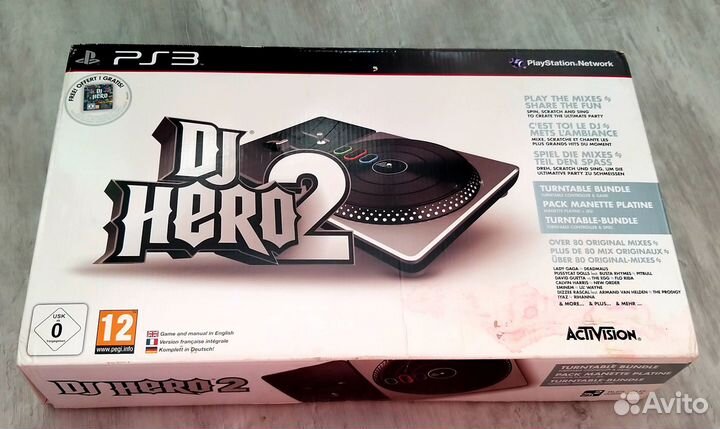 Sony Play Station 3 DJ Hero 2