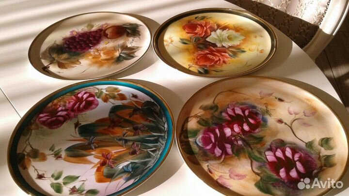 Тарелки большие декоративные