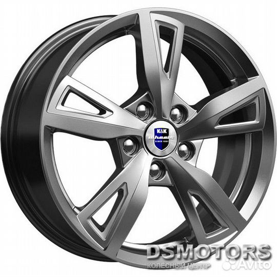 Диски Фишт 6.5/16 5x108 ET45 d67.1 дарк платинум