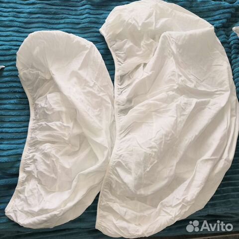 Простынь на резинке 120 60