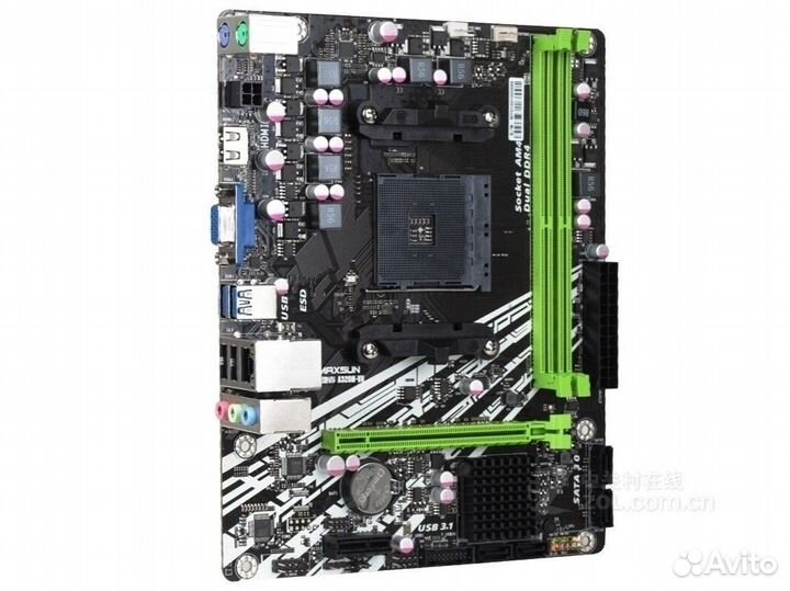 Материнская плата am4 a320