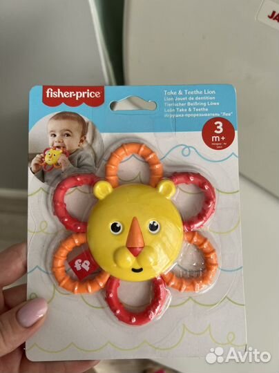Новые погремушки fisher price оригинал