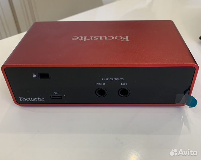 Звуковая карта focusrite scarlett solo 3rd