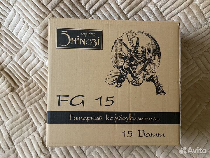 Комбоусилитель Shinobi FG - 15 новый