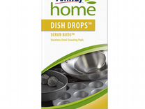Dish drops scrub buds Металлические губки