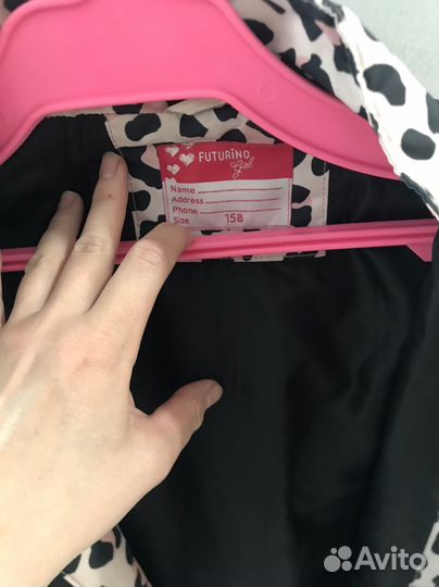 Куртка ветровка для девочки 152 158