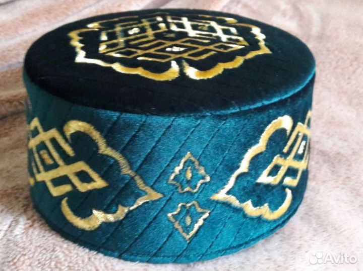 Тюбетейка с башкирским узором