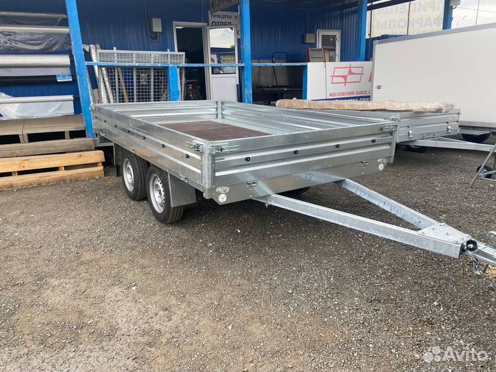 Двухосный прицеп мзса 817738 кат.В. Арива. Фаркопы