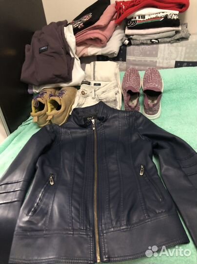 Вещи пакетом на подростка 152-164 + обувь 36-37