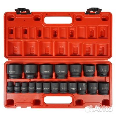 Набор головок ударных 1/2