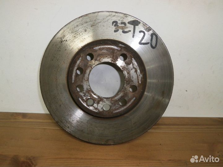 Передний тормозной диск 5 болтов Астра Н, Зафира Б