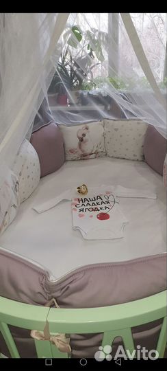 Бортики в кроватку