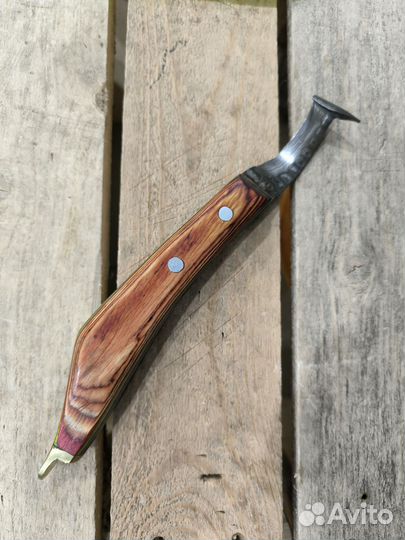 Нож односторонний Дамаск