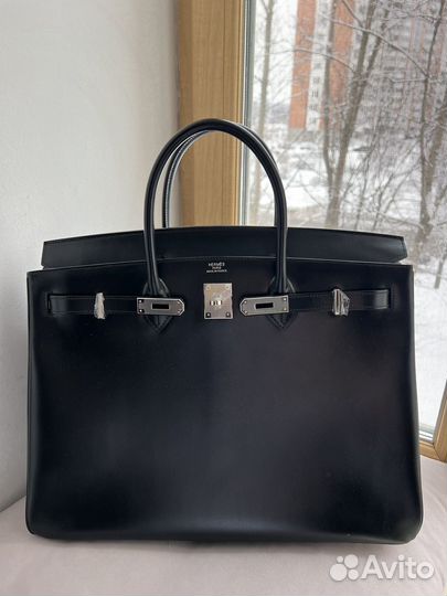 Сумка Hermes Birkin 40 box black